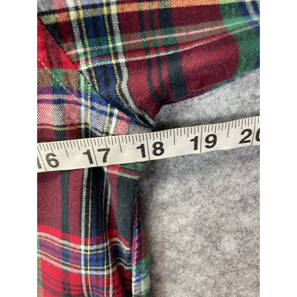 Ralph Lauren Shirt Boys Large 14-16 Plaid Button Down Long Sleeve Pony Embroider - Picture 7 of 9